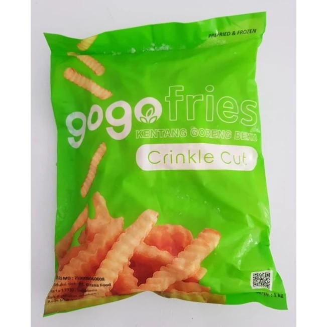 

GOGO CRINKLE CUT 1KG