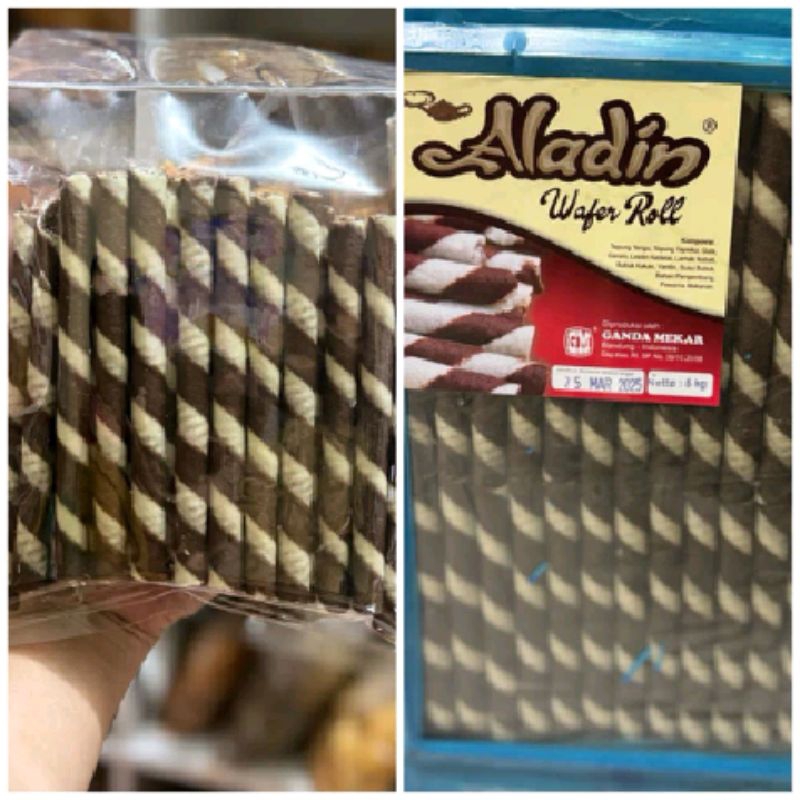

ALADIN WAFER ROLL PANJANG REPACK / KILOAN