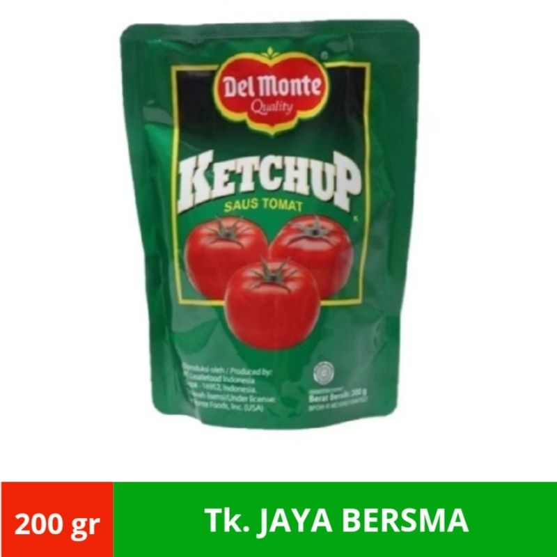 

DELMONTE Saus Tomat 200 gr Exp Jan 26