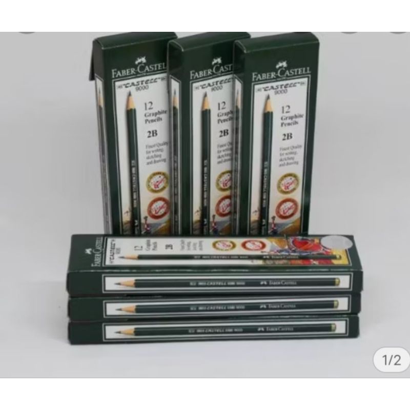 

pesil 2B fabercastel satu pack isi 12 pcs