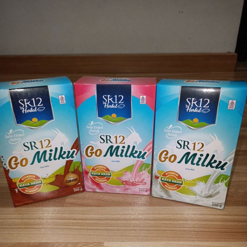

Susu Kambing Etawa GoMilku SR12 200gr