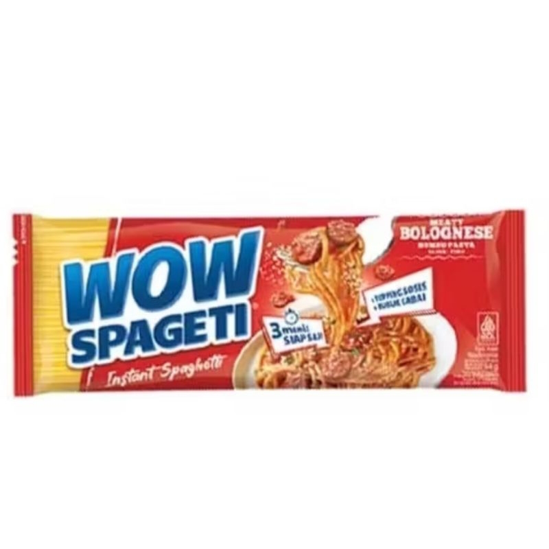 

WOW SPAGHETTI INSTANT MEATY BOLOGNESE