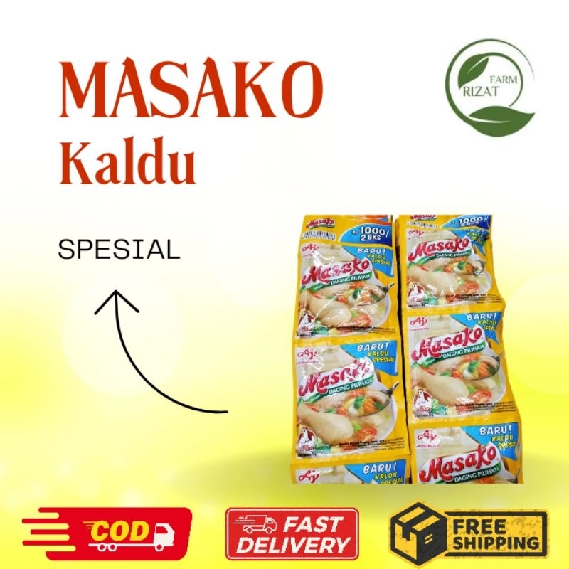 

[Dikirim Instant] Masako Kaldu Ayam Spesial | Per Renceng Gantung 11 gr x 12 sachet