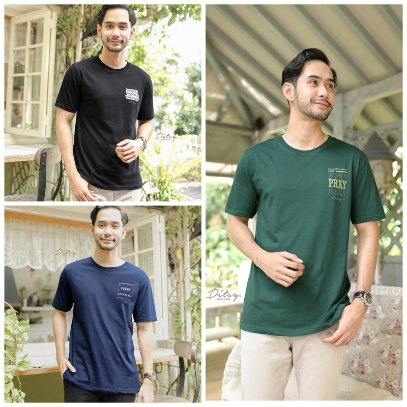 DITSY DESEMBER 2024 TEES I DO PRAY GREEN TEES STAY FOCUS NAVY TEES PRAYER PATIENCE GRATITUDE BLACK T