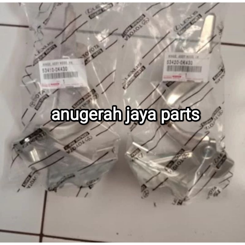 Engsel Kap Mesin Fortuner Vrz Hilux Revo 2016 2017 2018 2019 2020 Original