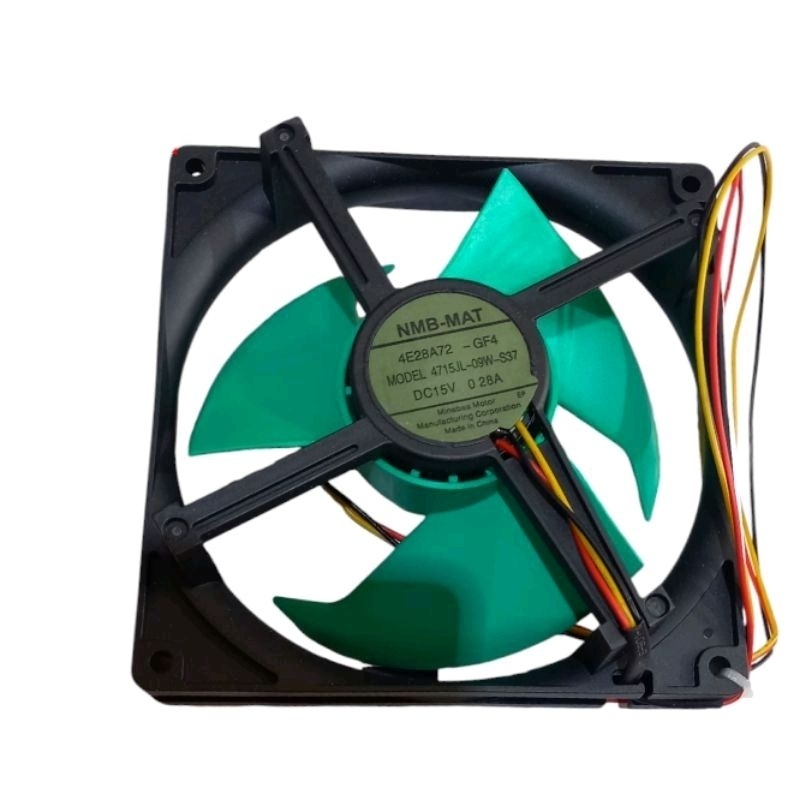 FAN MOTOR KULKAS SHARP NMB-MAT MODEL FBA12J15V | FAN KIPAS KULKAS ARUS DC 15 VOLT
