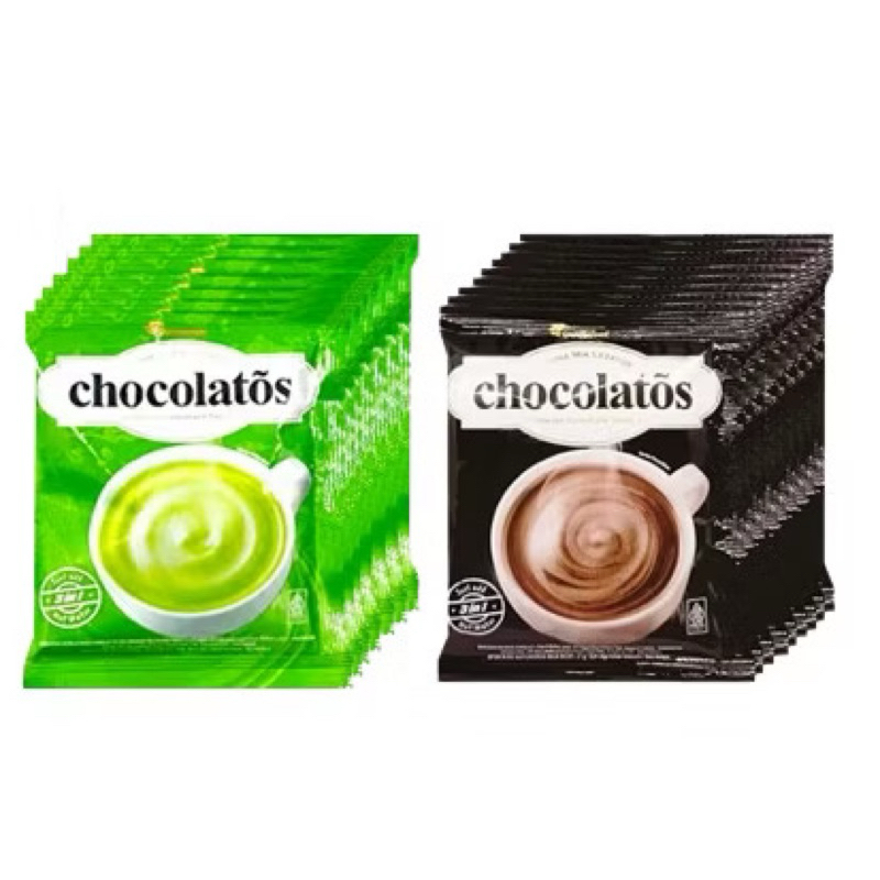 

Chocolatos Drink Chocolatte Matcha latte 24gr Renceng Isi 10 Pcs