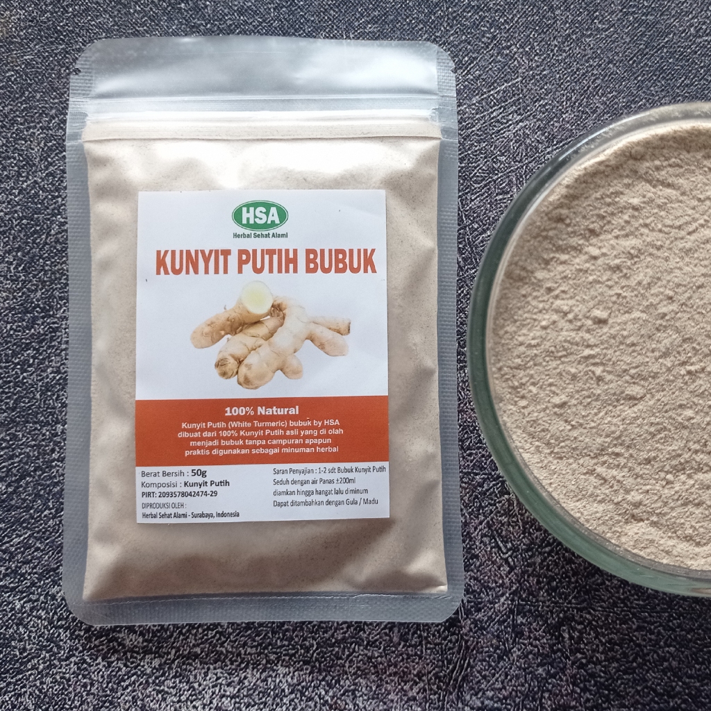 

KUNYIT PUTIH BUBUK TANPA CAMPURAN ASLI 100% ORIGINAL