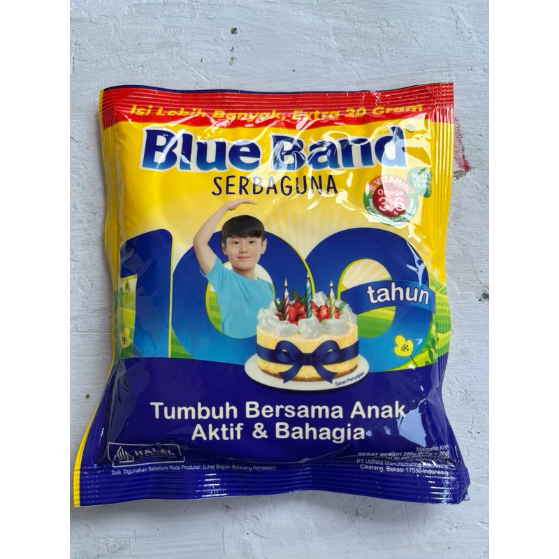 

Blue Band Margarine Serbaguna 200gr+20gr