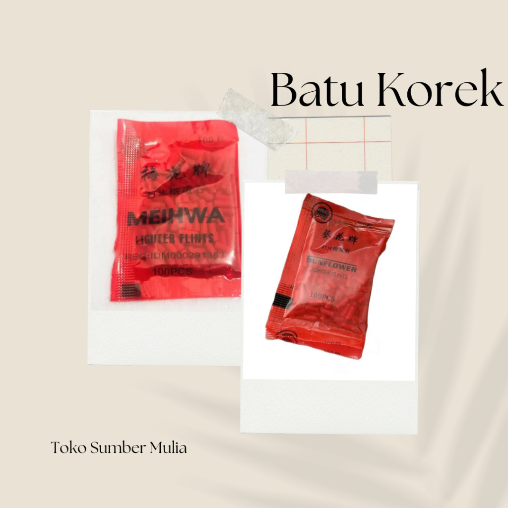 Batu Korek Meihwa & Sunflower