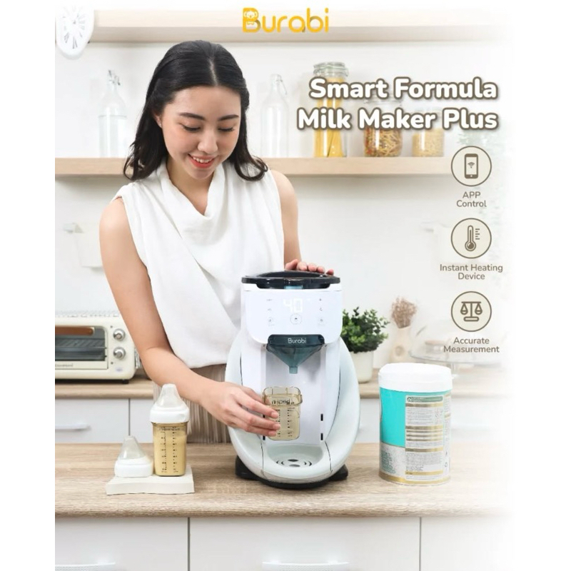 Burabi Smart Formula Milk Maker Plus / Mesin Susu Formula Otomatis