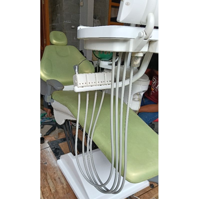 DENTAL UNIT CX 9000 LAMPU HALOGEN/DENTAL UNIT  SECOND MURAH PAKET KOMPLETE