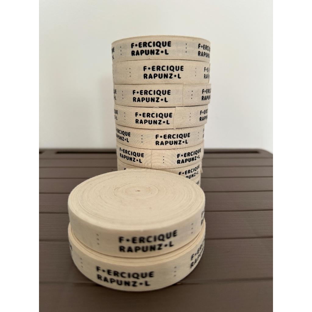 

Label katun 2,5cm label baju 50 meter katun lembut Label Baju anak label Tas 2hari beres