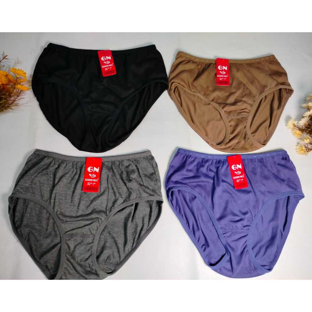 CELANA DALAM GOLDEN NICK / CD GN WARNA GELAP / CD WANITA GOLDEN NICK WARNA GELAP UKURAN : L-1695