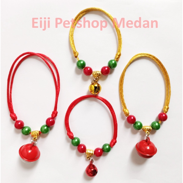 Kalung Kucing Manik Mote Kalung Anjing Kalung Kucing Murah HM Kalung Kucing Berlonceng Kalung Anjing