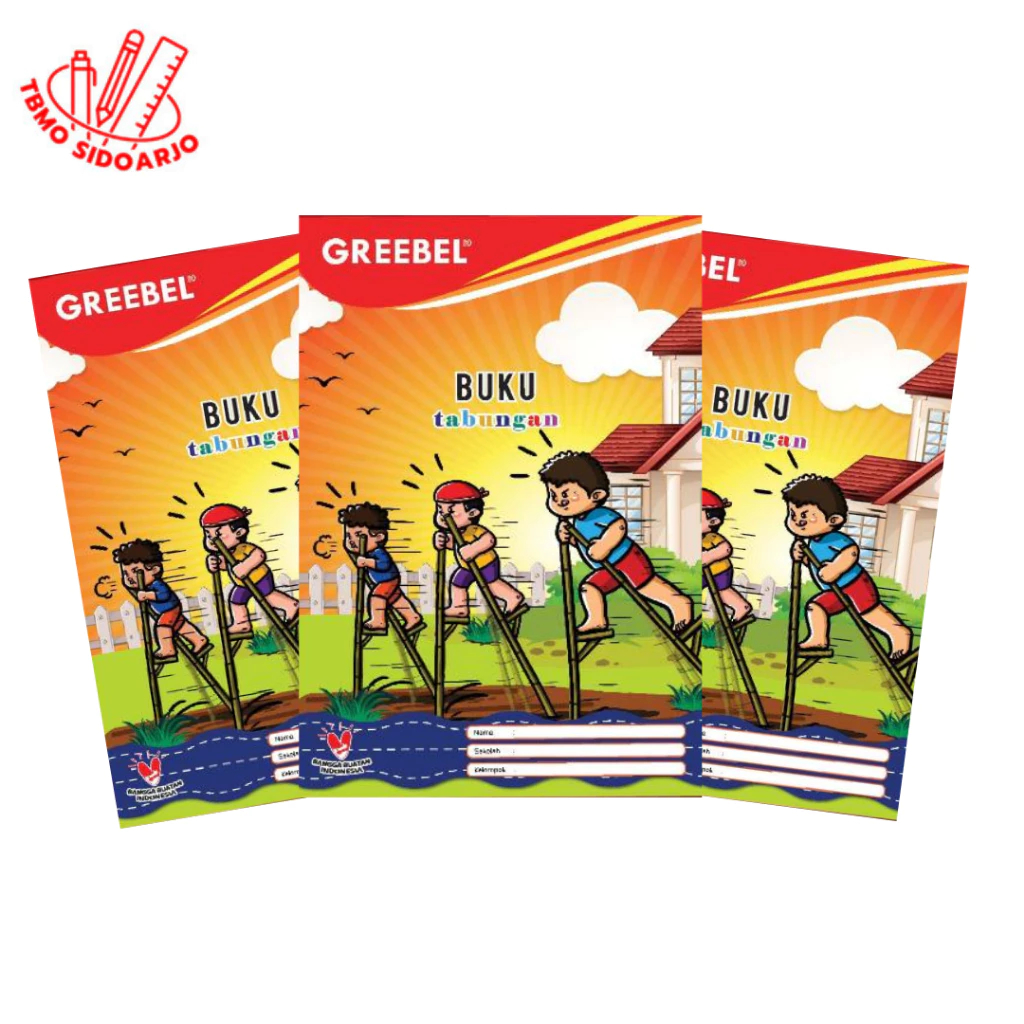

Greebel Buku Tabungan Anak / Buku Menabung