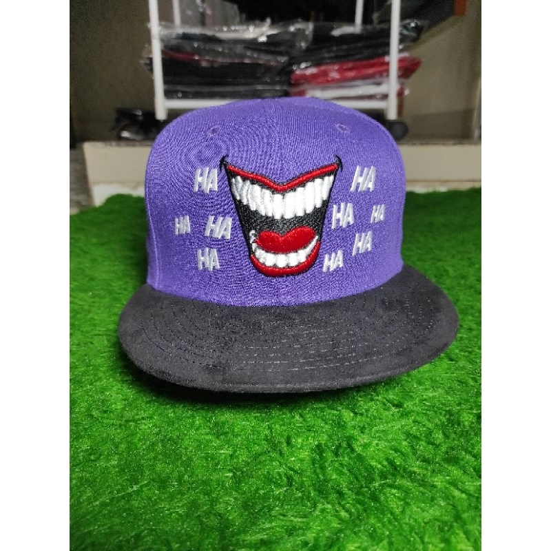 Topi New Era x DC Joker SMILE HAHAHAHA