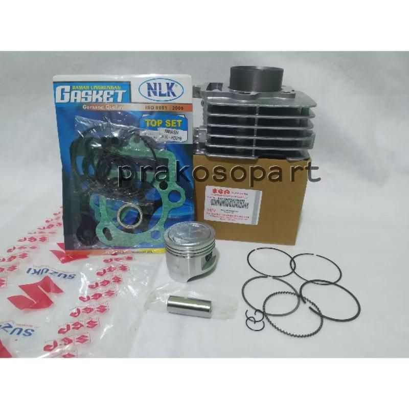 Blok Seher Komplit Set Piston Suzuki Smash Old Smash 110 Shogun 110 Lama SGP