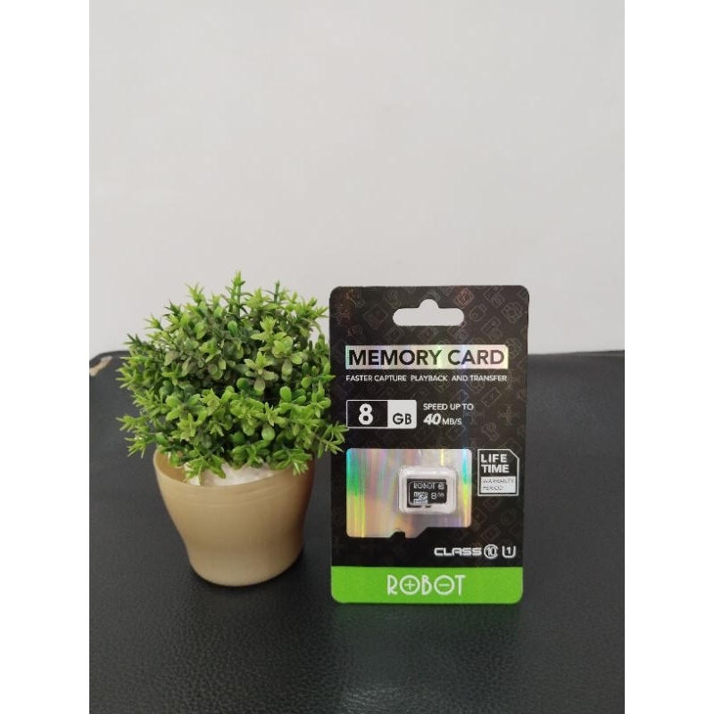Robot memory card 8GB class6
