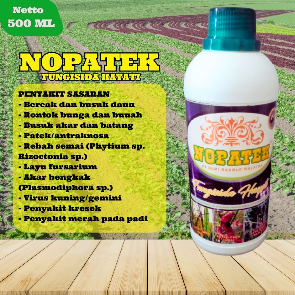 NOPATEK OBAT PENCEGAH PENYAKIT  HAMA TANAMAN ORGANIK