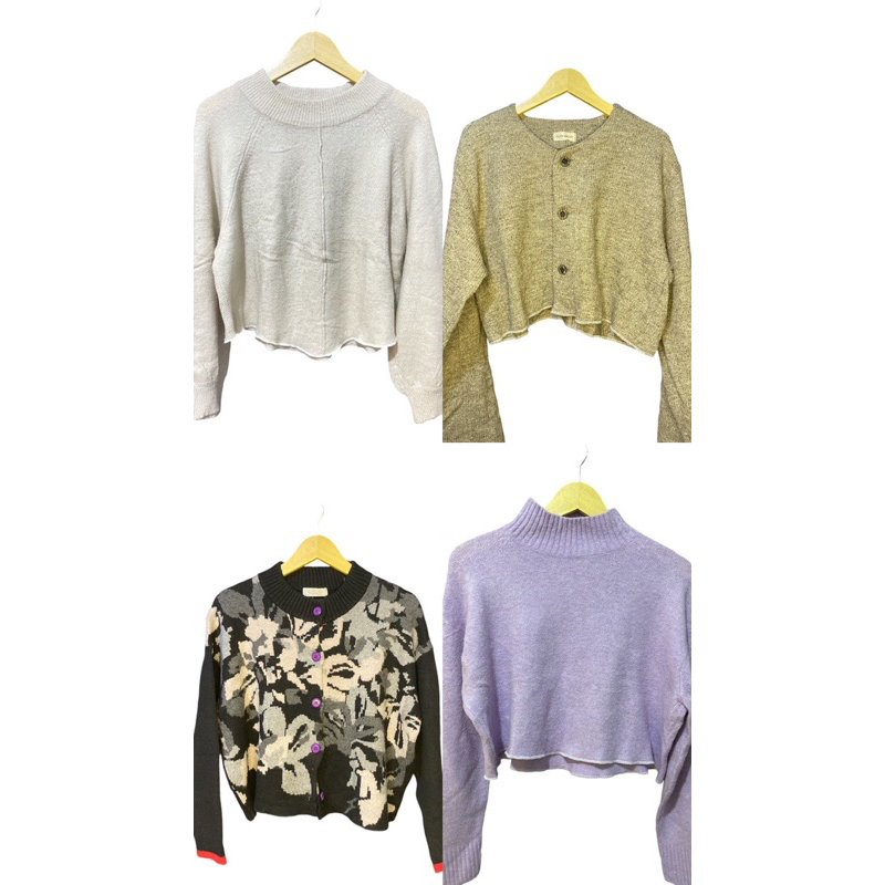 Sweater Rajut Wanita Lengan Panjang