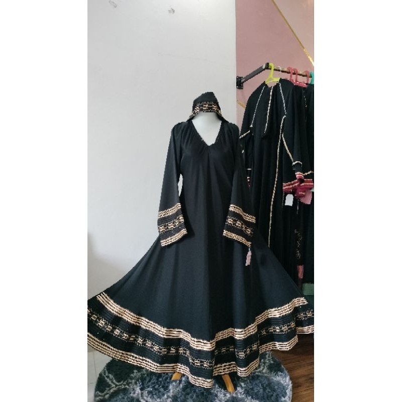 Abaya ori saudi import