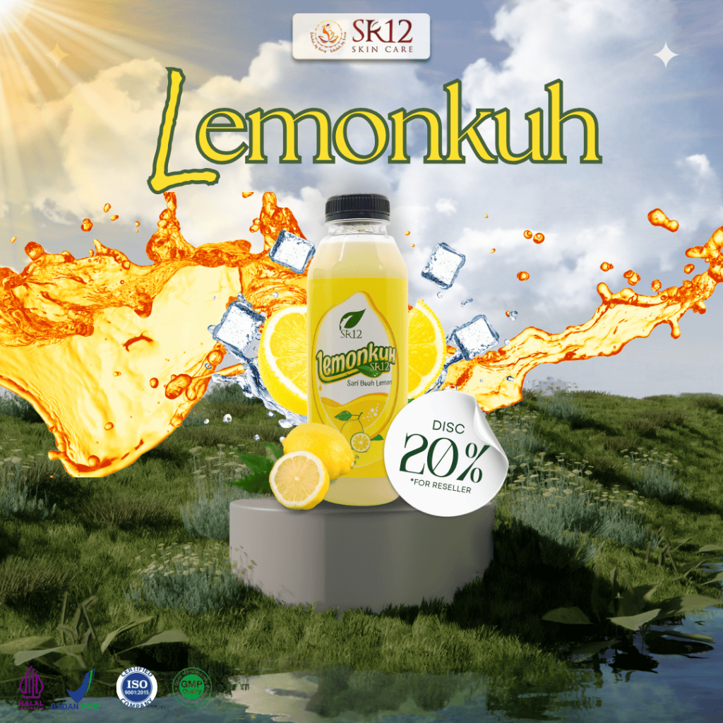 

Lemonkuh SR12 - Minuman Lemon Segar - Sirup Sari Lemon Asli [BPOM]