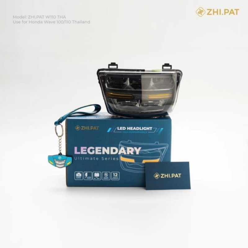 HEADLAMP LED ZHIPAT ORIGINAL HONDA SUPRA 100 SUPRA X 100 SUPRA LAMA