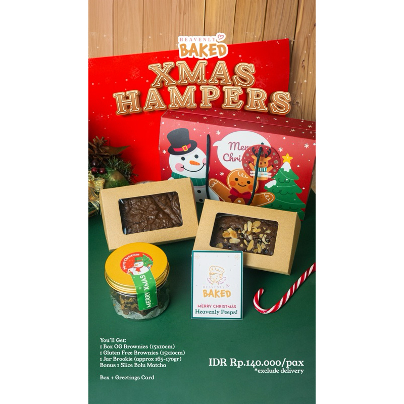 

Christmas Hampers / Hampers Natal by Heavenly Bakedd