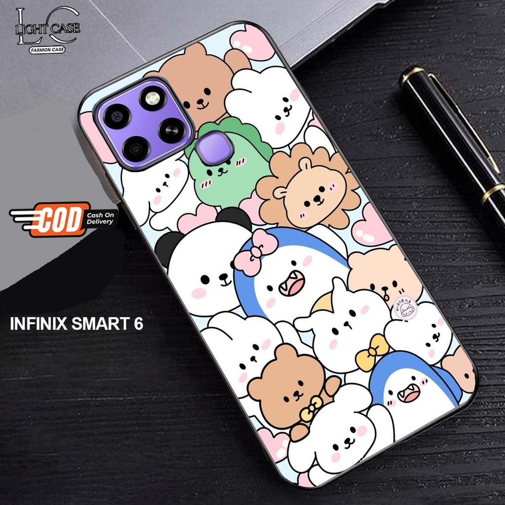 CASE GLOSSY INFINIX SMART 6 dan ALL TYPE SMARTPHONE & ANDROID Bisa request tipe Cassing Hp - Case Te