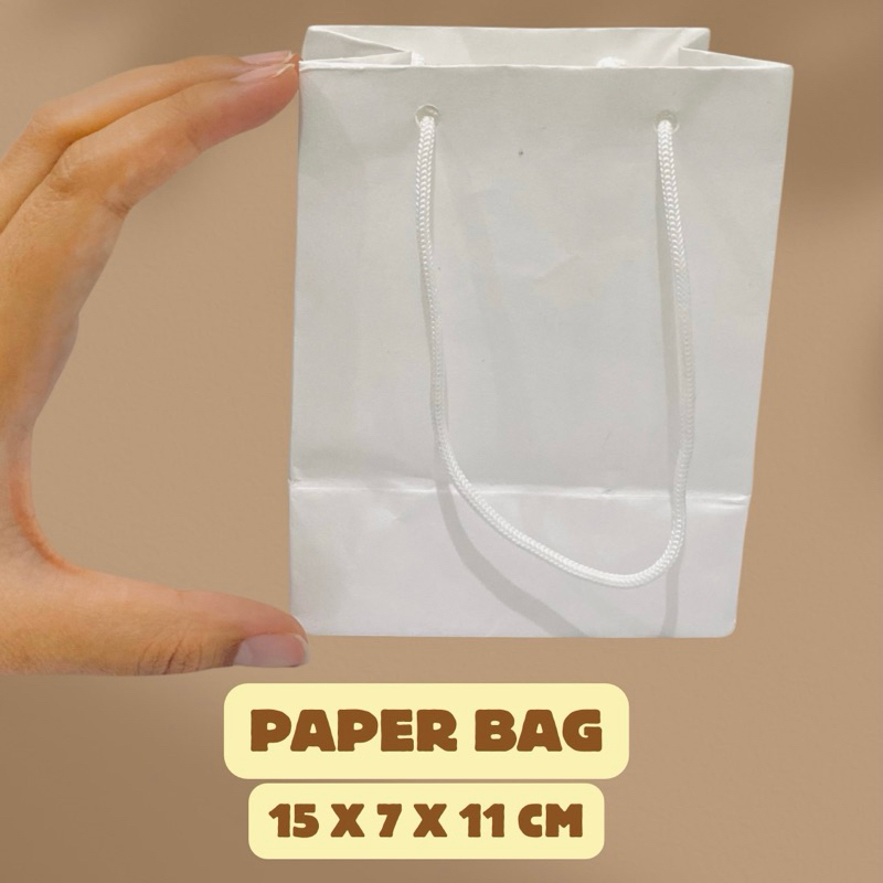 PAPER BAG MINI | PAPER BAG PUTIH
