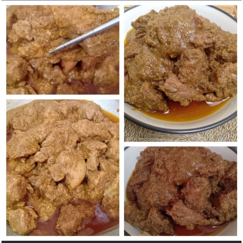 

Masakan Kari Rendang Daging Babi Frozen