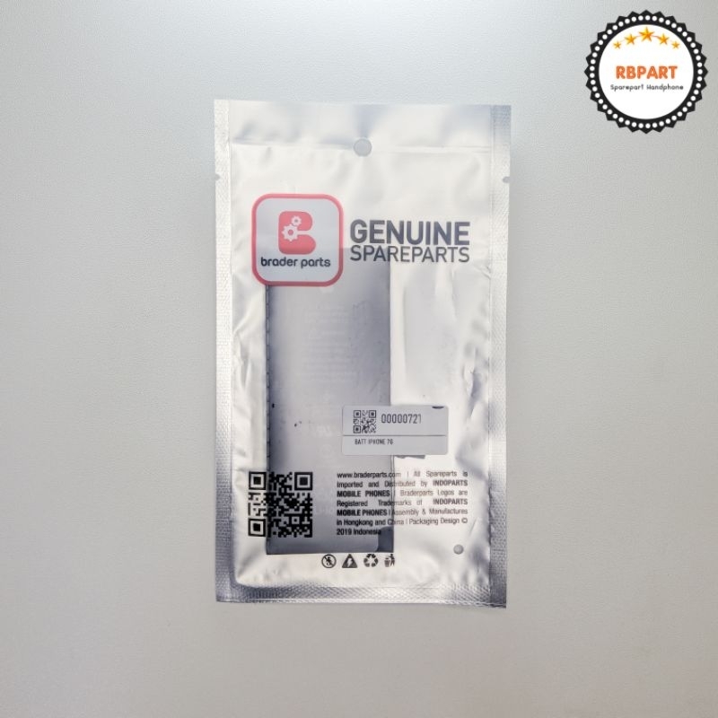 Battery ORIGINAL Braderparts Iphone 7G