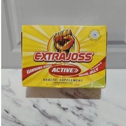 

Extra Joss kotak (12 sachet)