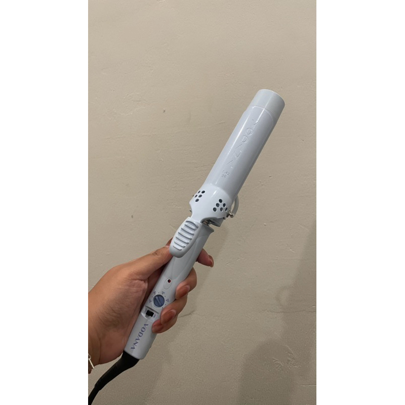 preloved catokan curly vodana glamwave iron 36mm