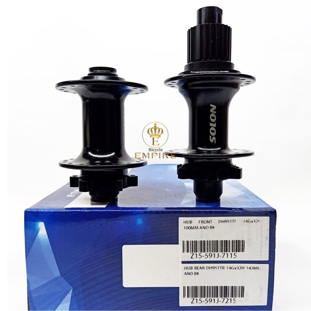 Hub FreeHub Solon DH951 32 Hole Disc Brake 6 Bolt Bicycle Empire