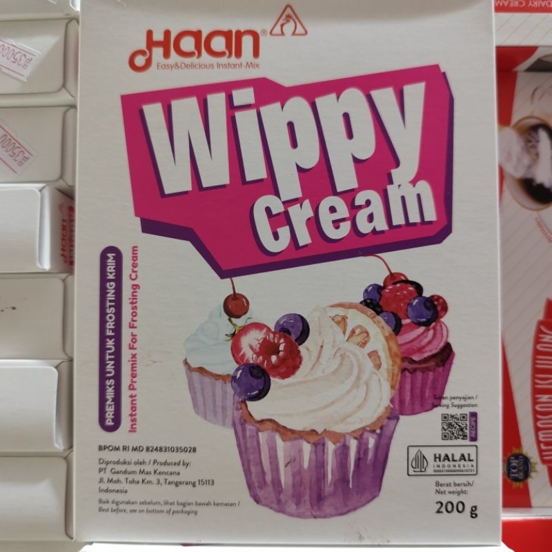 

Wippy Cream haan 200gram