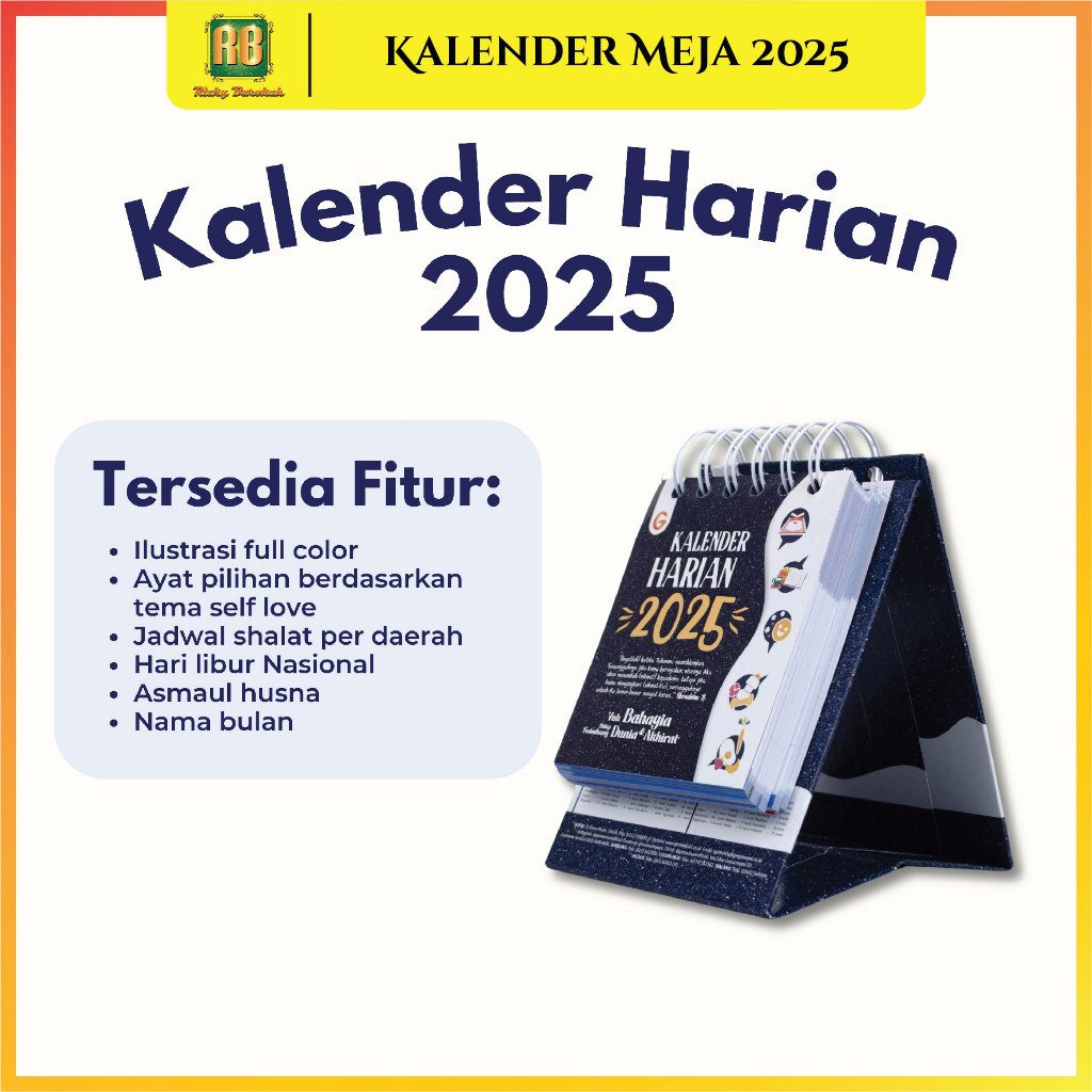 

Kalender Harian 2025 Muslim Duduk Gema insani Kalender Meja Aesthetic Hijriyah Masehi 2025