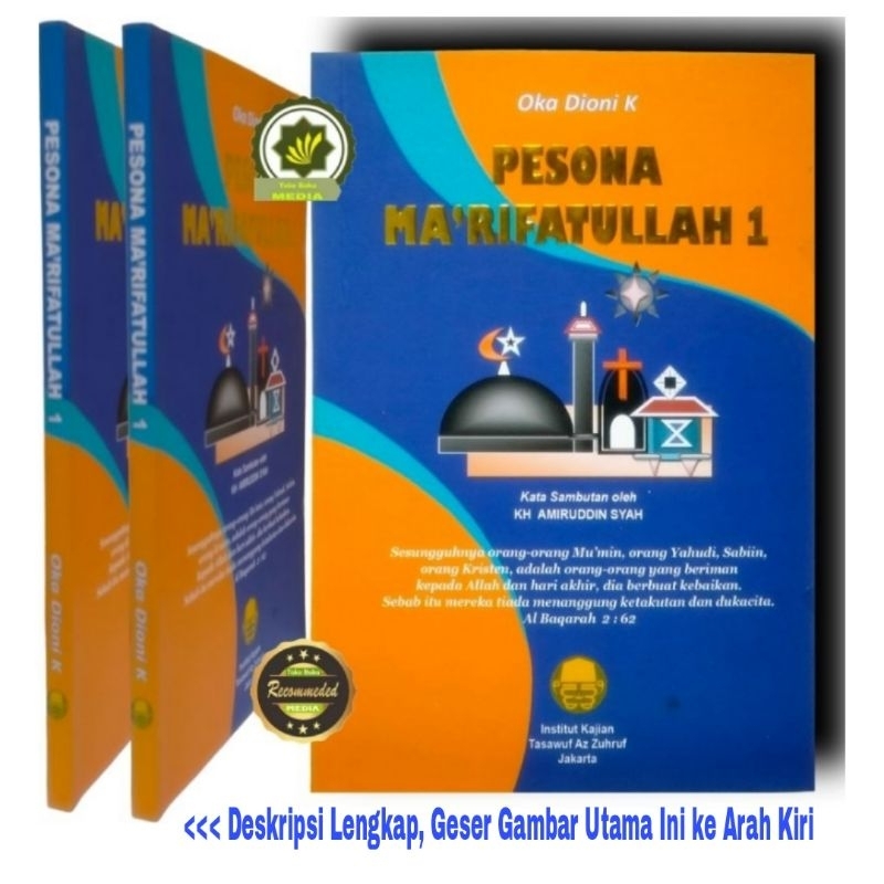 Buku PESONA MA'RIFATULLAH 1 Makrifatullah Ibrah Wujudullah Menemui Allah Mempersekutikan Allah Dikru