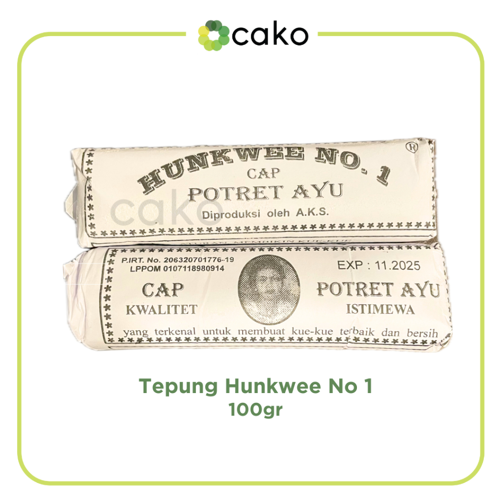 

Tepung Hunkwee Cap Potret Ayu 100gr
