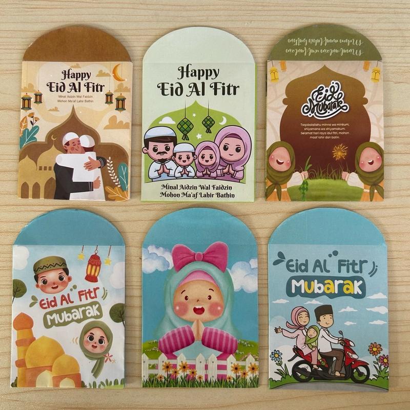 

10 PCS AMPLOP MEDIUM MUSLIM AESTETIK AMPLOP LEBARAN 2025