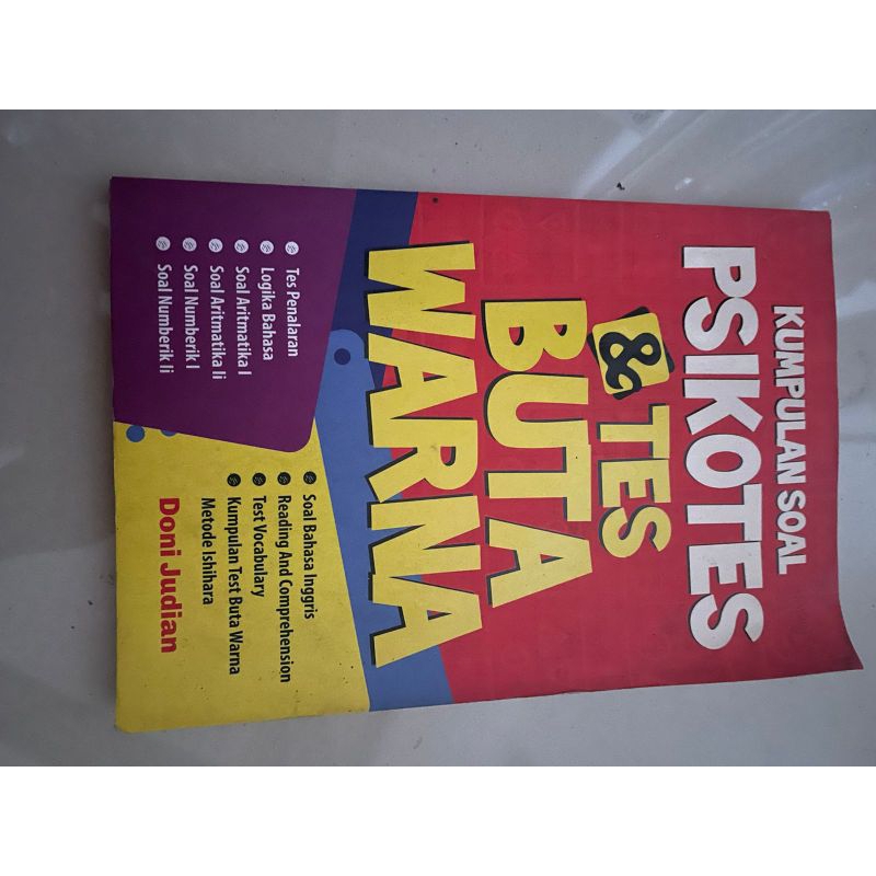 Buku Tes Buta Warna