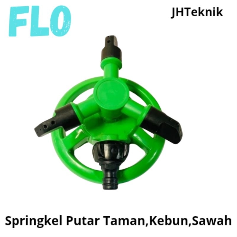 JHTeknik Springkel Putar Taman,Kebun Sawah FLO/Semprotan Taman Putar FLO