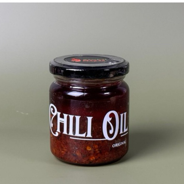 

Chilli oil / minyak cabai 180 gram kemasan jar