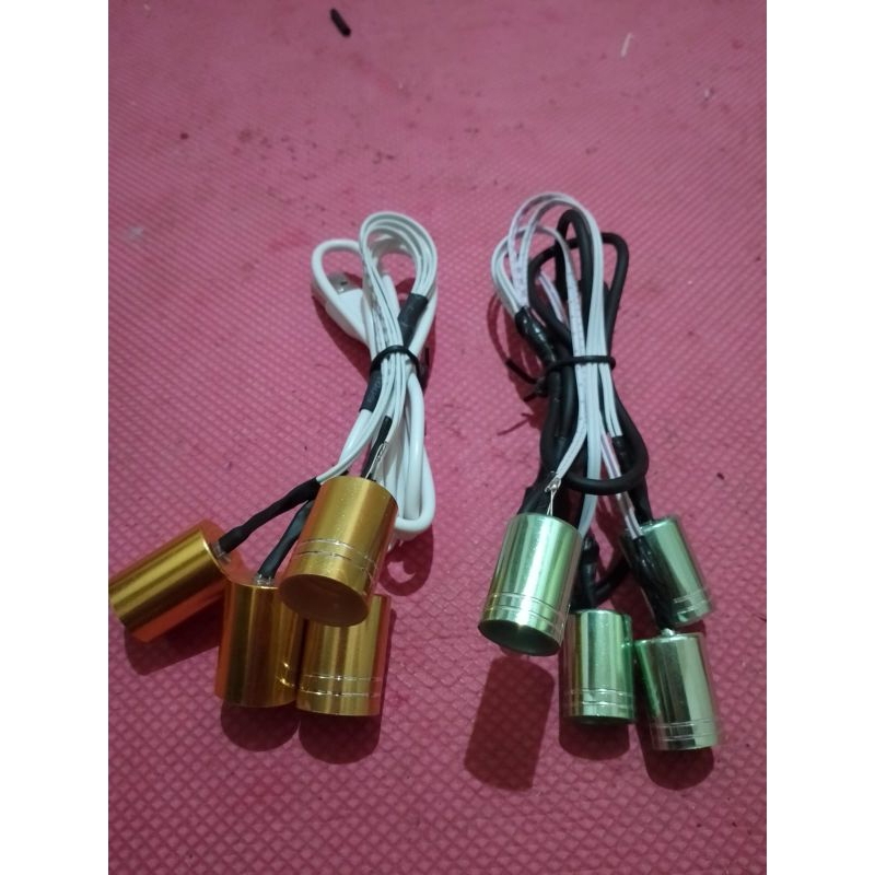 lampu lighting miniatur USB 4lampu berkedip kedip