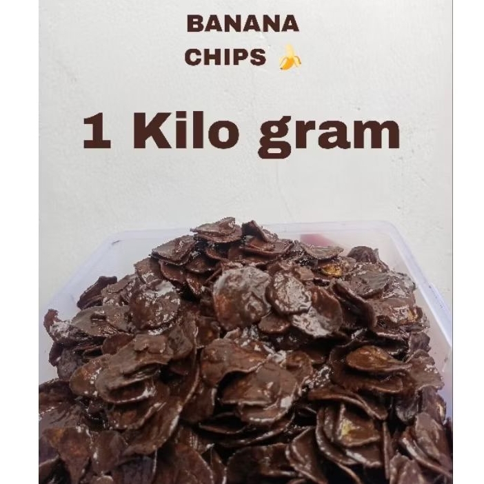 

(1 KG) KERIPIK PISANG COKLAT LUMER 1 KG