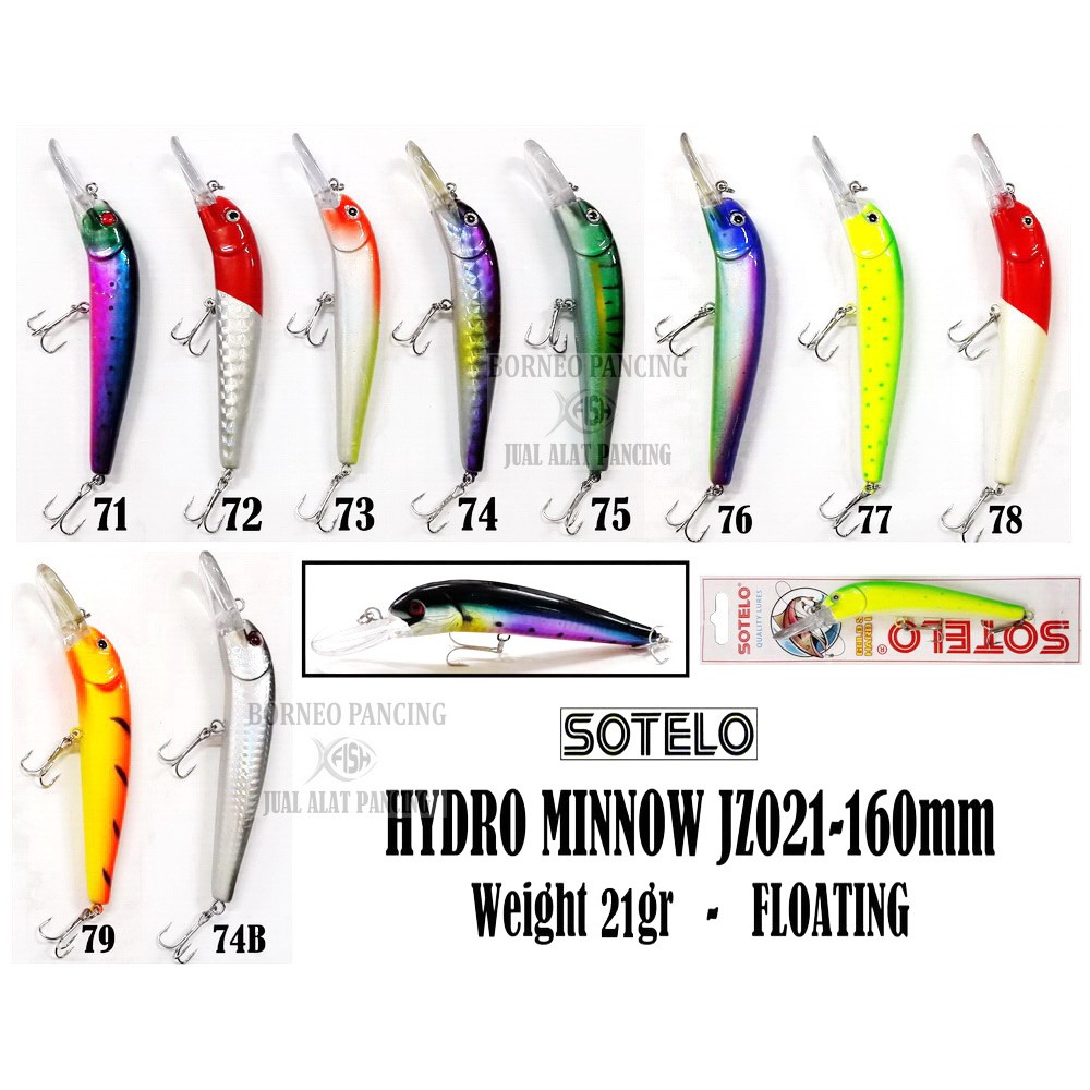 Sotelo Hydro Minnow 160mm - 21gr