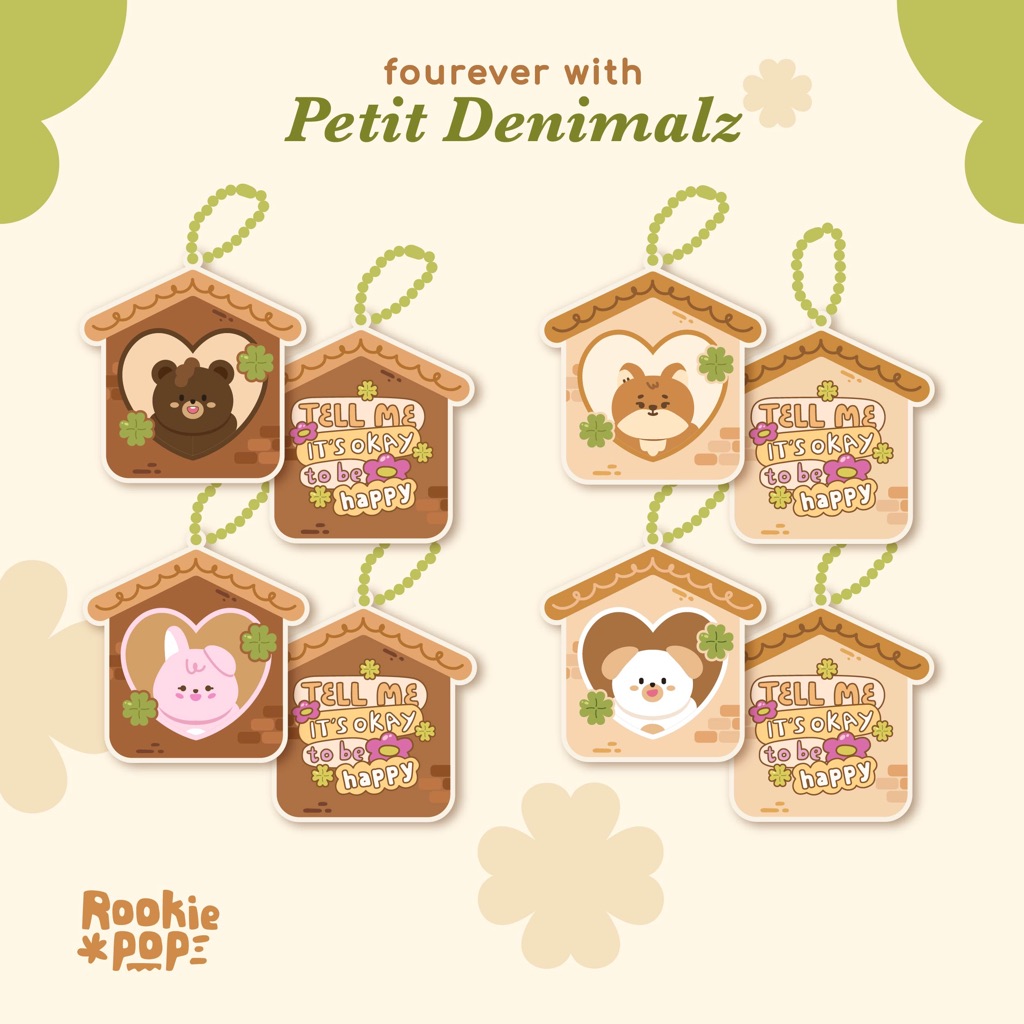 Keychain Day6 House of Petit Denimalz Charm