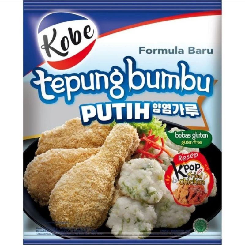 

Kobe Tepung Bumbu putih 70 Gram