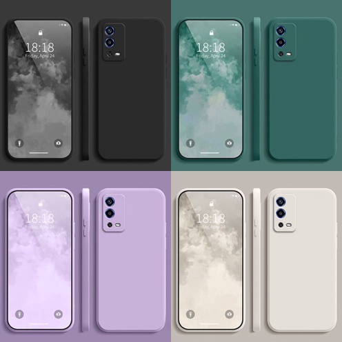 Cashback Terbaik Case Oppo A55 Baby Skin FREE tali Silicone Softcase Candy Square FC